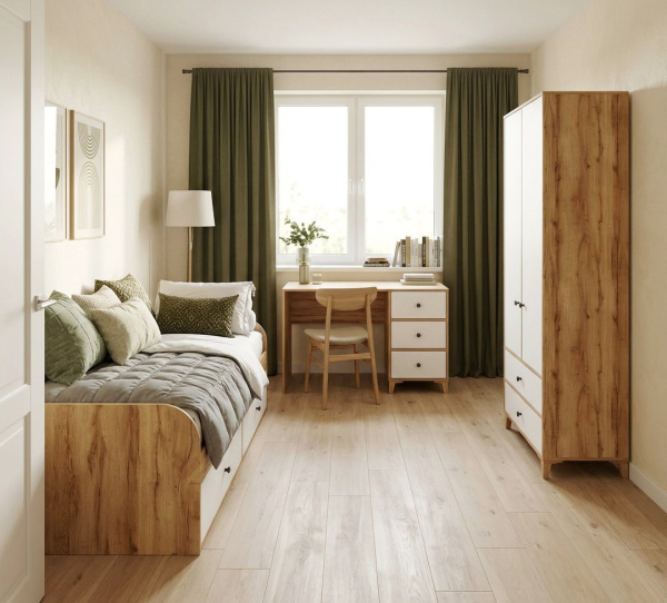 Шкаф гардеробный коллекции Альви от Династия Kids