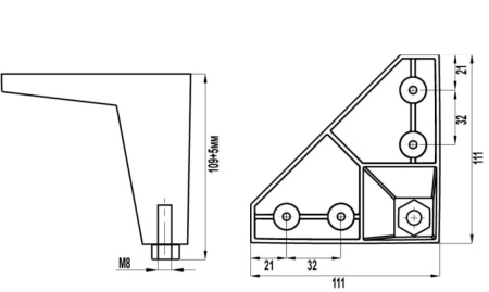 Тумба-комод Вест-4 (ширина 1400 мм) от Династия Kids