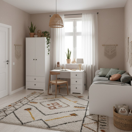 Шкаф-2 коллекции Норд  от Династия Kids