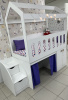 Кровать-чердак 160х80 Теремок (цвет белый) от Династия Kids