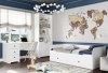 Комплект мебели коллекции Норд: кровать 190х90 + стол + стеллаж от Династия Kids