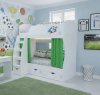 Кровать 2-х ярусная коллекции Футбол 180х80 от Династия Kids
