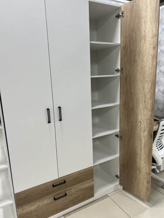 Шкаф 3-х створчатый коллекции Твой Стиль (гл. 550 мм) без принта от Династия Kids