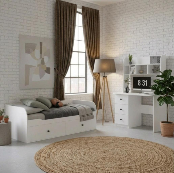 Кровать коллекции Норд (размеры разные) от Династия Kids