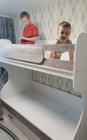 Двухъярусная кровать коллекции Гранд 190х90 от Династия Kids