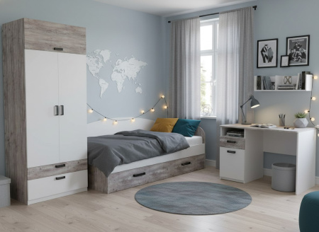 Кровать 200х90 коллекции Гранд (прямая спинка) от Династия Kids